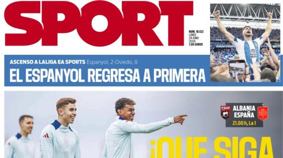 Sport: "¡Que siga la fiesta!"