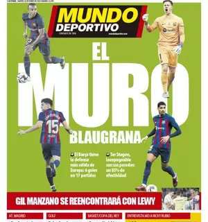 Mundo Deportivo: "El muro blaugrana"