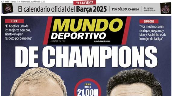 Mundo Deportivo: "De Champions"