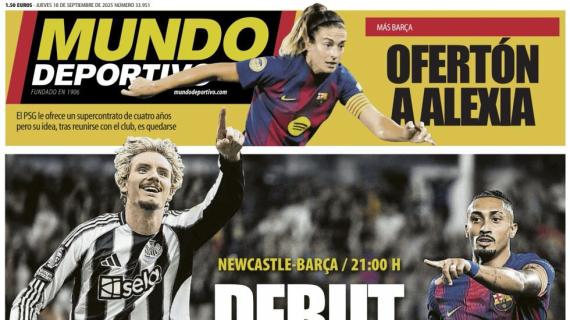 Mundo Deportivo: "Debut gigante"