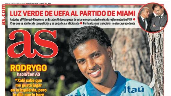 Rodrygo en As: "Mientras el Madrid quiera estaré aquí"