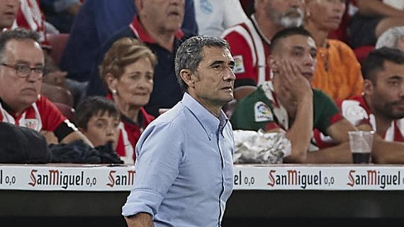 Athletic, Valverde: "Es difícil sacarse de la cabeza que tenemos la posibilidad de ganar un título"
