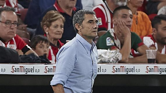 Athletic Club, Valverde: "Era importante sumar, quedan muchos partidos"