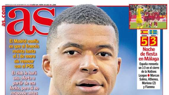 As: "Un plan para Mbappé"