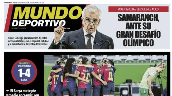 Mundo Deportivo: "A lo grande"