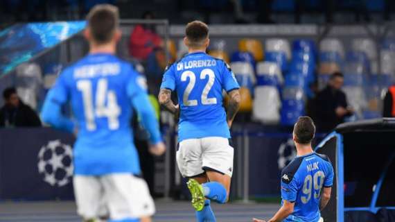 Champions League, el Napoli vence al descanso, el Liverpool no puede con el Salzburg