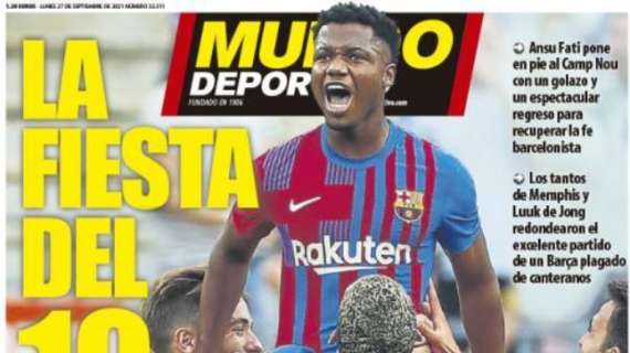 Mundo Deportivo: "La fiesta del 10"