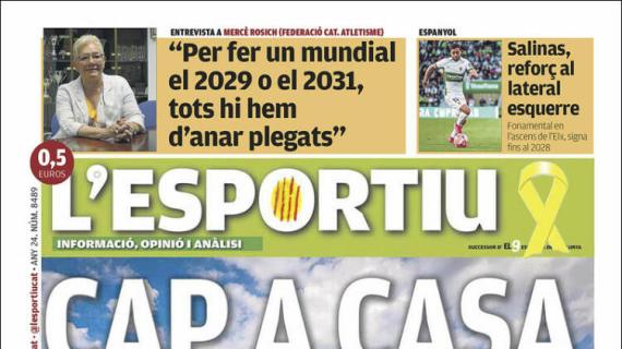 L'Esportiu: "Hacia casa"