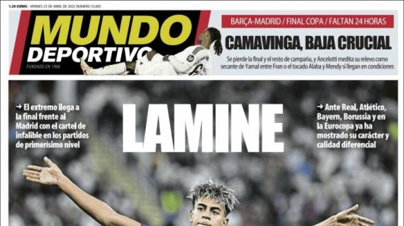 Mundo Deportivo: "Lamine, a lo grande"