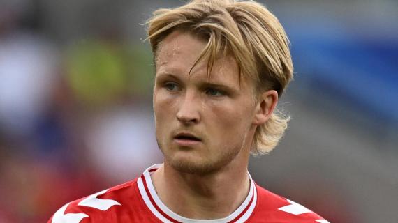 Bélgica, tres tantos de Dolberg en la goleada del Anderlecht