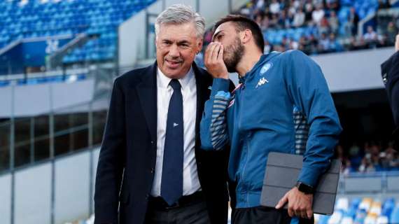 Napoli, miembros del cuerpo técnico tras la ruptura de Ancelotti con el vestuario