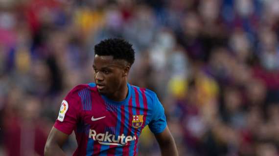 Ansu Fati da ventaja al FC Barcelona (1-2)