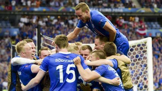Batacazo de Inglaterra, Islandia en cuartos de final (1-2)
