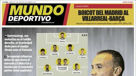Mundo Deportivo, Ed.Guipúzcoa: "Once en construcción"