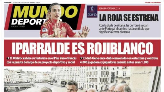 Mundo Deportivo,Ed.Vizcaya: "Iparralde es rojiblanco"
