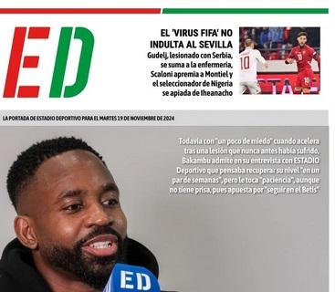 Estadio Deportivo: "Pide tiempo"