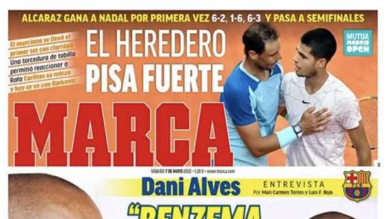 Alves en Marca: "Benzema se merece el Balón de Oro"