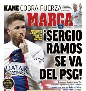 Marca: "Sergio Ramos se va del PSG"