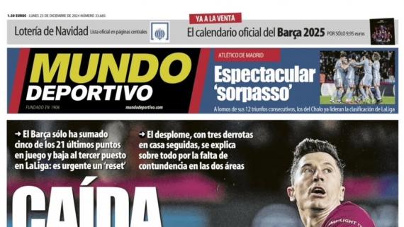 Mundo Deportivo: "Caida libre"