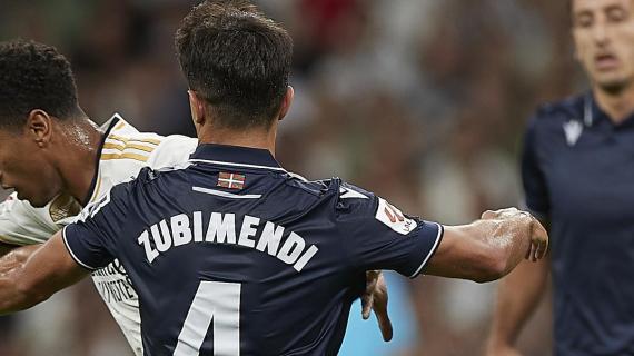 Zubimendi hace el segundo gol de la Real en La Cerámica (0-2)