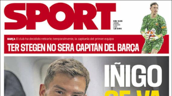 Sport: "Iñigo se va"