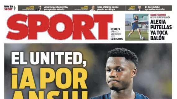 Sport: "El United, ¡a por Ansu!"