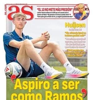 Huijsen en “As“: “Aspiro a ser como Ramos“