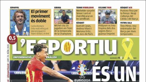 L'Esportiu: "Es un fenómeno"