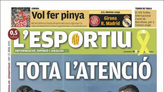 L'Esportiu: "Toda la atención"