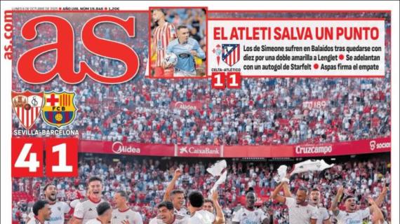 As: "El Sevilla baila al Barça"