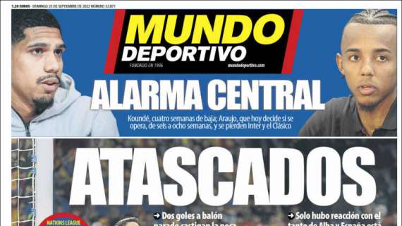 Mundo Deportivo: "Atascados"