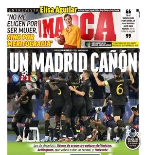 Marca: "Un Madrid cañón"