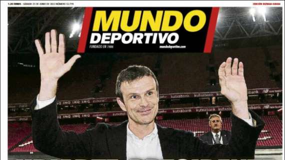 Mundo Deportivo, edición Vizcaya: "Uriarte presidente"