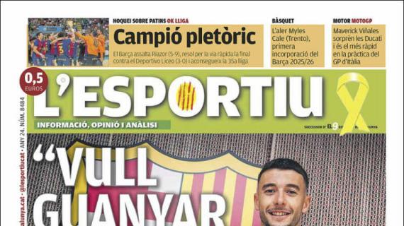 L'Esportiu, Joan García: "Quiero ganar mucho"