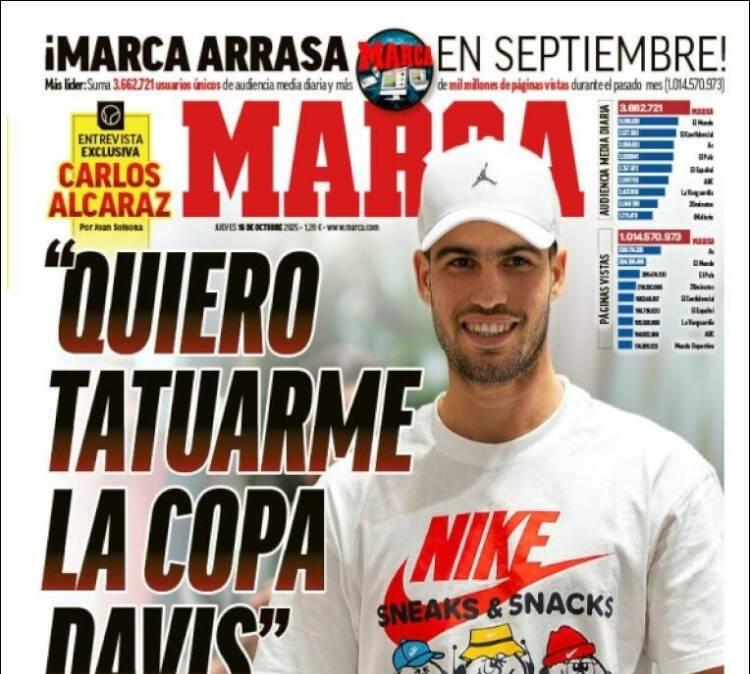 Marca: "La pareja del gol"