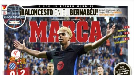 Marca: "Lamine canta el alirón"