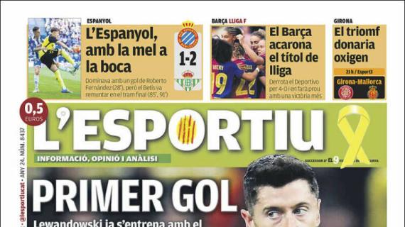 L'Esportiu: "Primer gol"