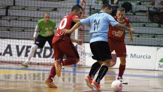 Fútbol Sala, ElPozo Murcia sufre para derrotar (8-6) al debutante Uruguay Tenerife