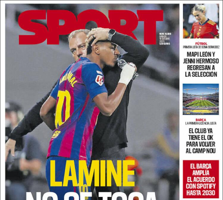 Sport: "Lamine no se toca"