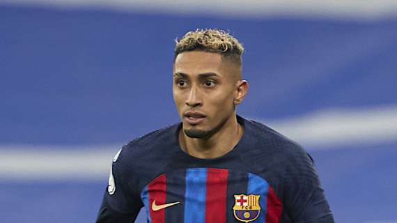 Raphinha empata para el FC Barcelona (1-1)