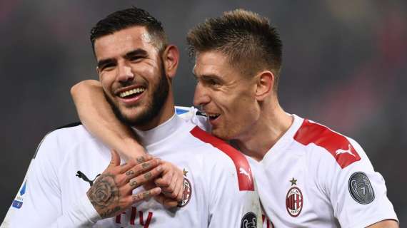 Italia, el Milan supera al Bologna. Theo Hernández vuelve a marcar