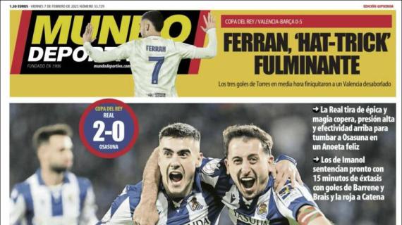 Mundo Deportivo, Ed.Gupuzcoa: "A semifinales"