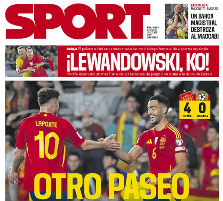 Sport: "Otro paseo"