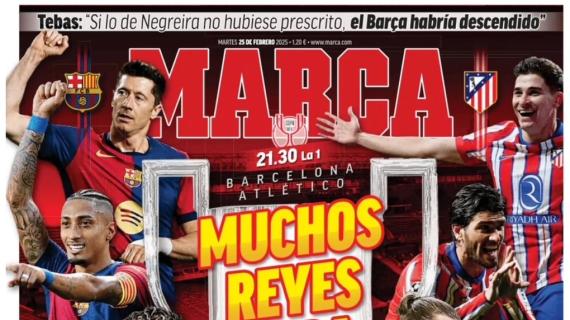 Marca: "Muchos reyes para una Copa"