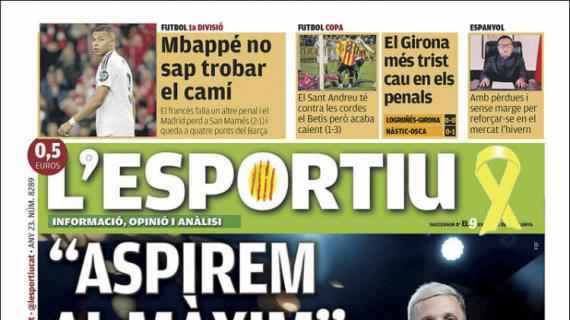 L'Esportiu, Dani Olmo: "Aspiramos al máximo"