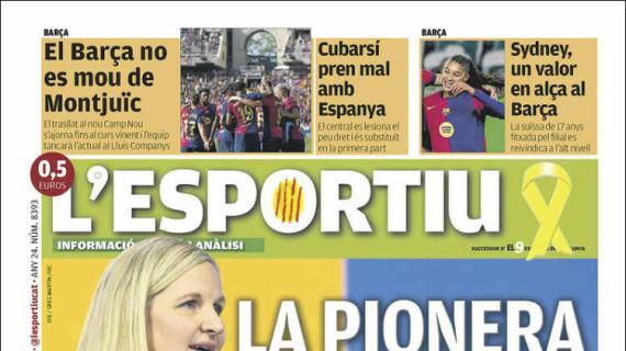 L'Esportiu: "El Barça no se mueve de Montjuïc"