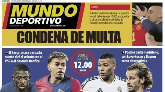 Mundo Deportivo: "Sorteo bomba"