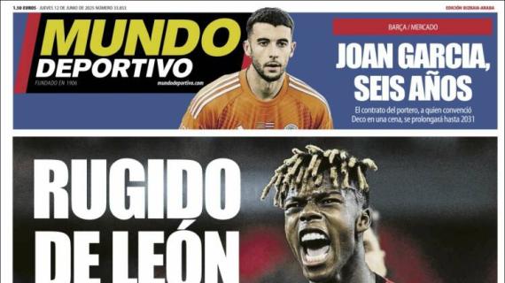 Mundo Deportivo, Ed.Vizcaya: "Rugido de león"