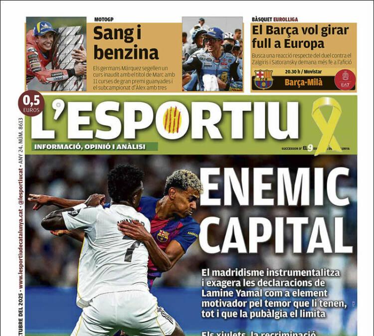 L'Esportiu: "Enemigo capital"