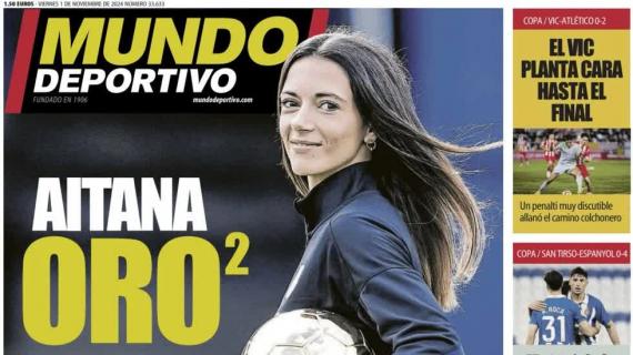 Mundo Deportivo: "Aitana, oro al cuadrado"